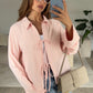 Bluse mit Schleifen - NAHA