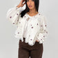 Bluse mit Stickereien - NAHA