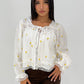 Bluse mit Stickereien - NAHA