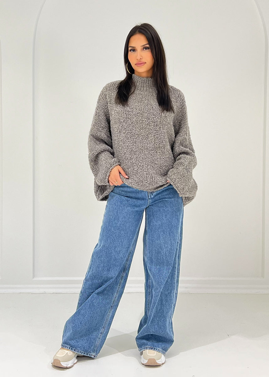 Pullover aus kuscheligem Bouclé