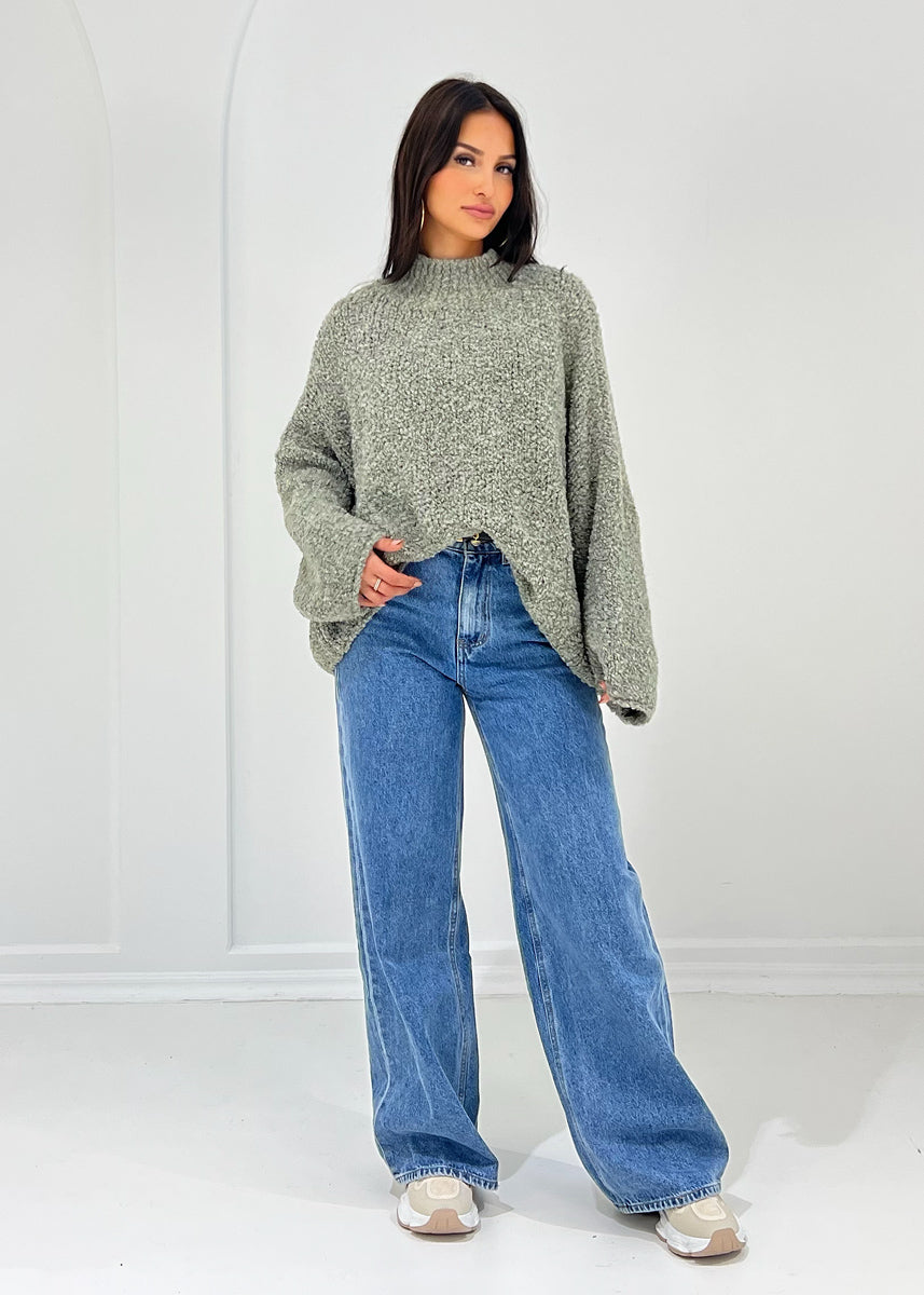 Pullover aus kuscheligem Bouclé