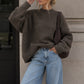 Pullover aus kuscheligem Bouclé