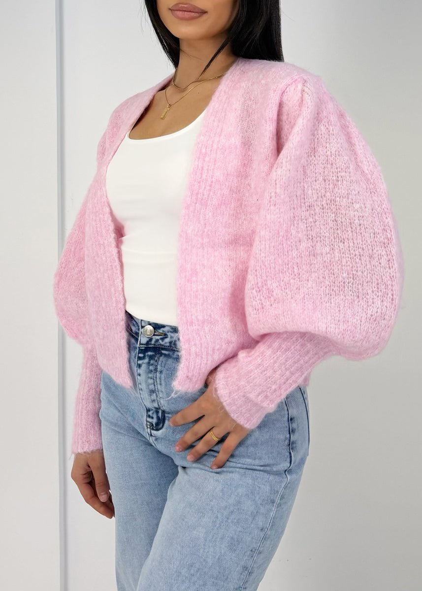 Cardigan mit Ballonärmeln - NAHA