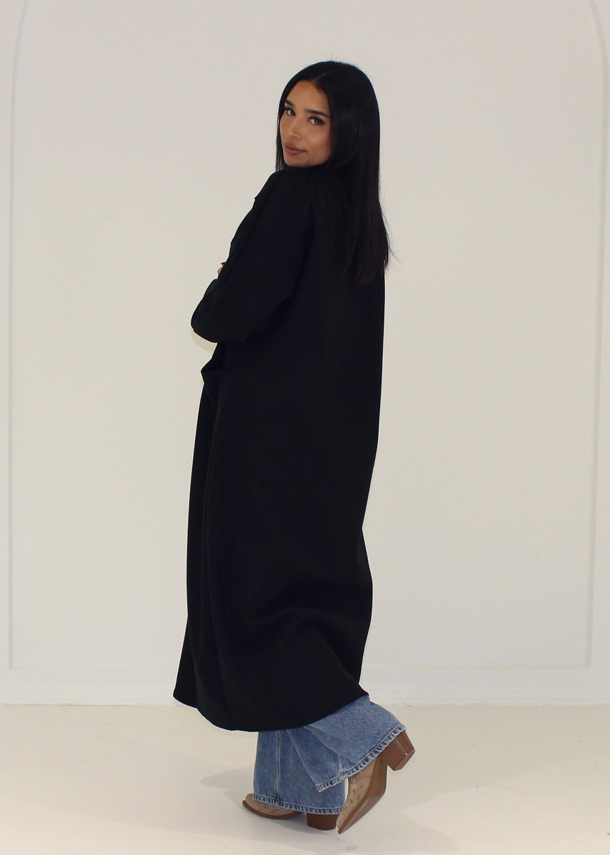 Oversize Mantel mit weitem Schnitt