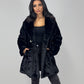 Faux Fur Mantel - NAHA