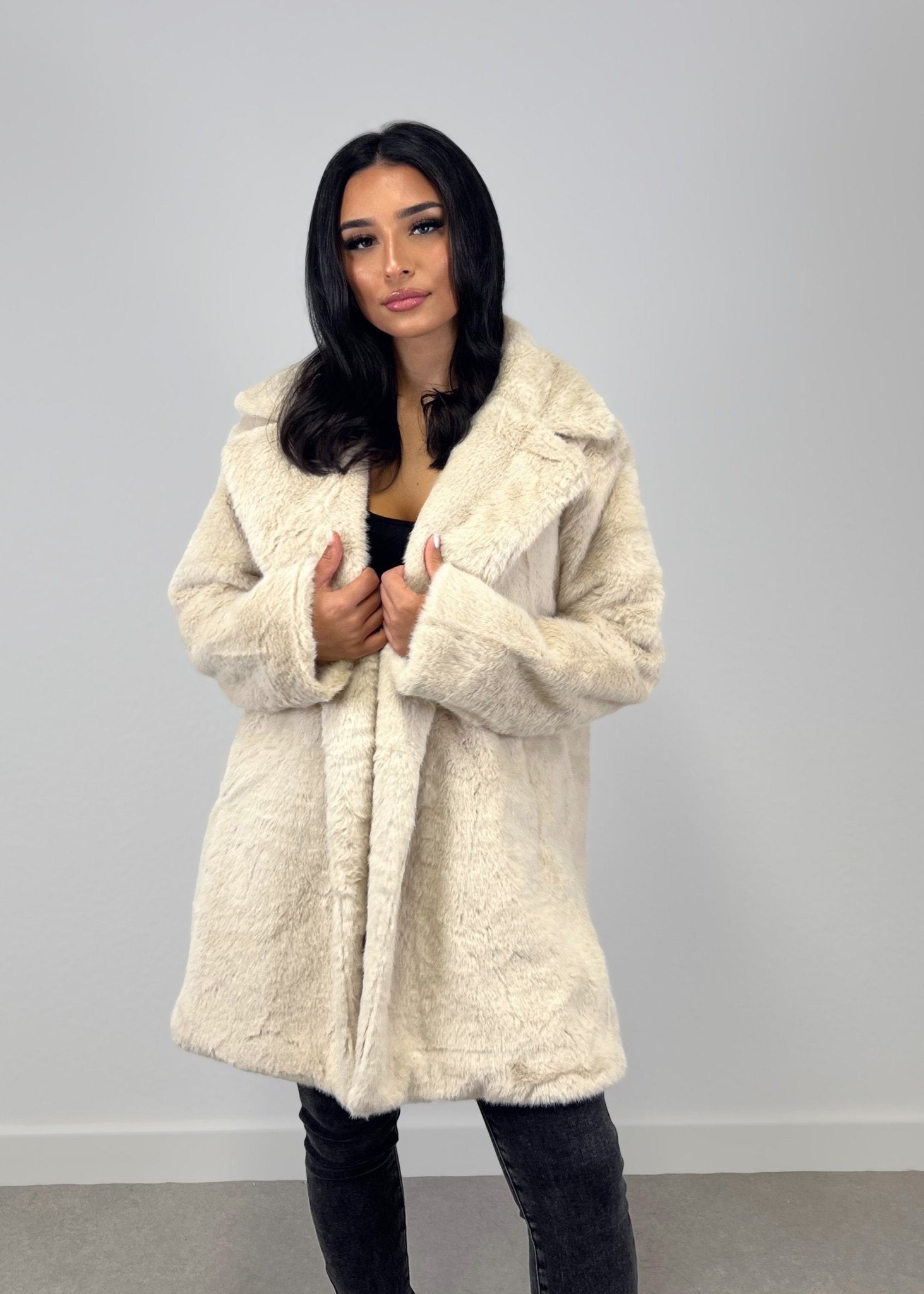 Faux Fur Mantel - NAHA