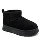 Gefütterte Boots mit Plateau-Sohle - NAHA