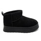 Gefütterte Boots mit Plateau-Sohle - NAHA