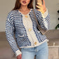 Gemusterte Strickjacke - NAHA
