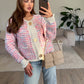 Gemusterte Strickjacke - NAHA