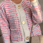 Gemusterte Strickjacke - NAHA