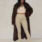 Gerippte Leggings mit hohem Bund - NAHA