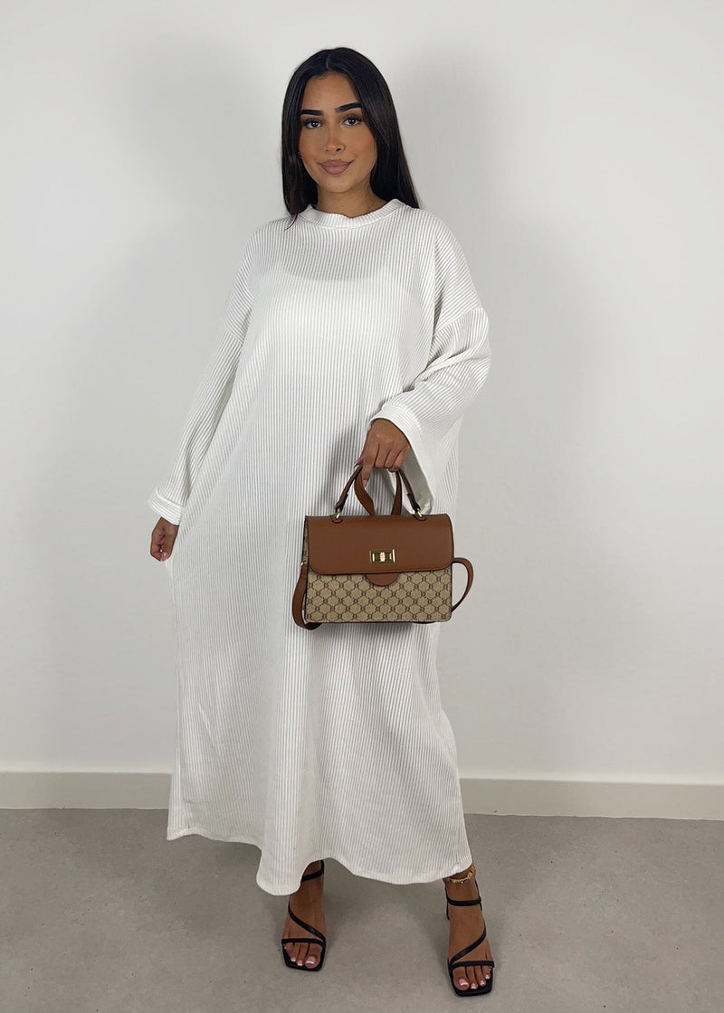 Geripptes Kleid - NAHA