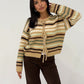 Gestreifter Cardigan - NAHA