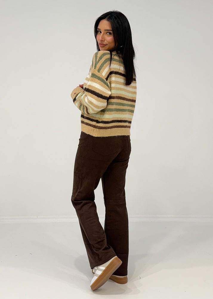Gestreifter Cardigan - NAHA