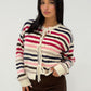 Gestreifter Cardigan - NAHA