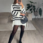 Gestreifter Strickpullover - NAHA