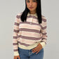 Gestreiftes Sweatshirt - NAHA