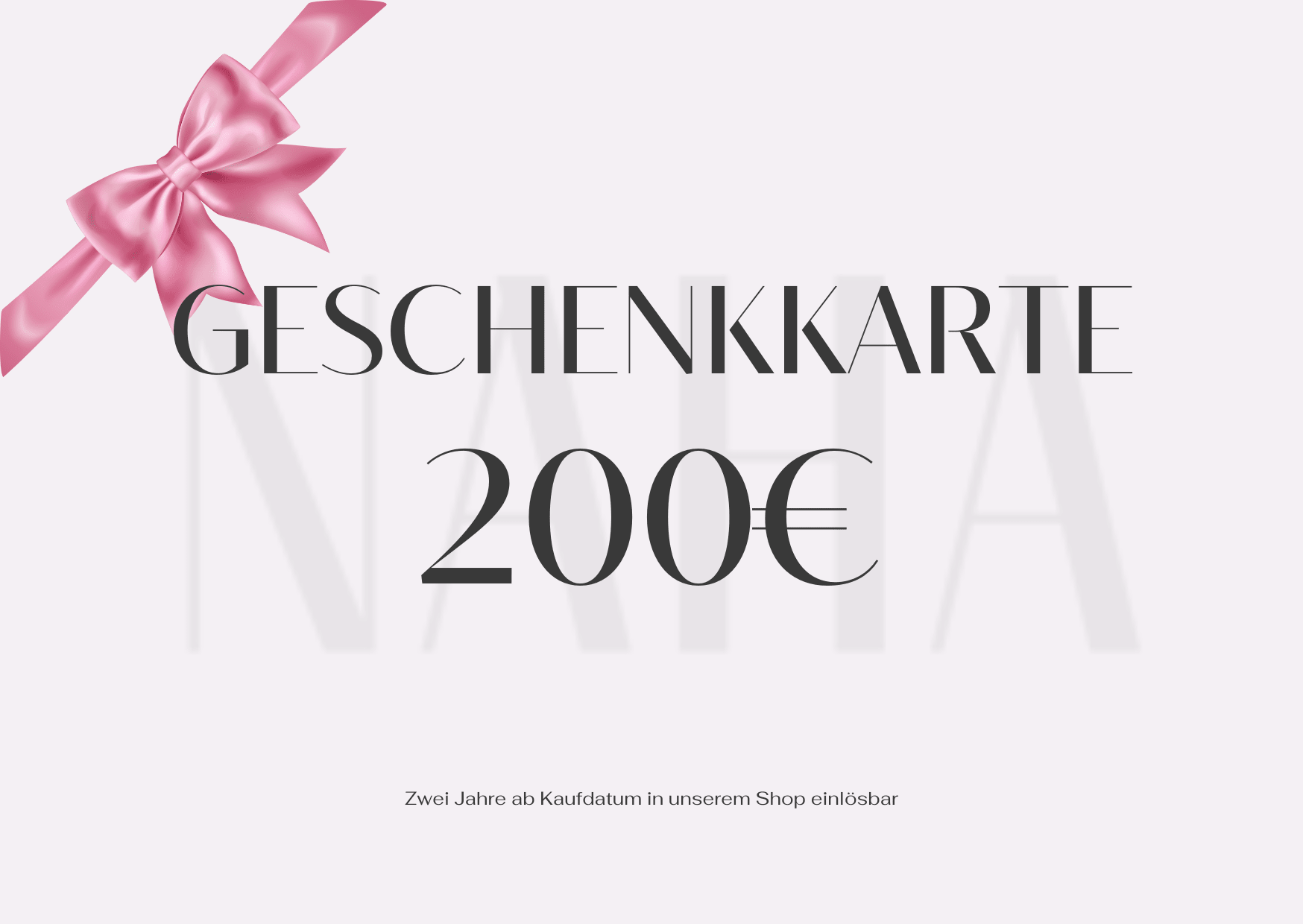 Gutscheine - NAHA