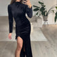 Hochgeschlossenes Kleid - NAHA
