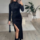 Hochgeschlossenes Kleid - NAHA