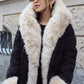 Jacke mit extra großem Kunstfell - NAHA