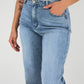 Jeans mit Strassdetails - NAHA