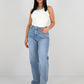 Jeans mit Strassdetails - NAHA