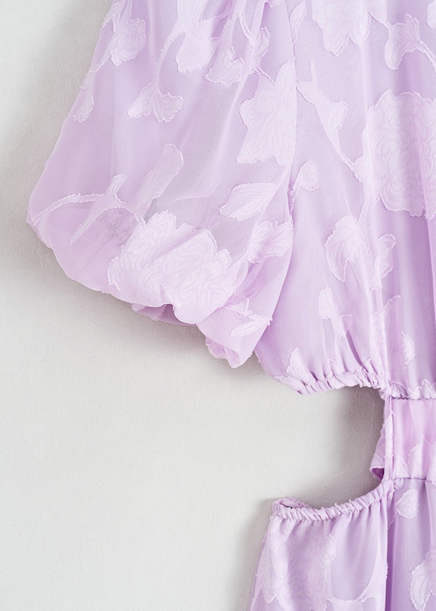 Kleid mit Puffärmeln - NAHA