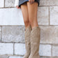 Kniehohe Western Stiefel - NAHA