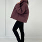 Kurze Jacke mit hohem Kragen