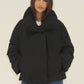 Kurze Jacke mit hohem Kragen - NAHA