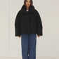 Kurze Jacke mit hohem Kragen - NAHA