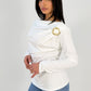Langarmshirt mit Zierspange - NAHA