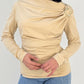 Langarmshirt mit Zierspange - NAHA