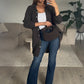 Lange Musselin-Bluse - NAHA