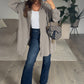 Lange Musselin-Bluse - NAHA