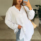 Lange Musselin-Bluse - NAHA