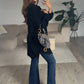Lange Musselin-Bluse - NAHA
