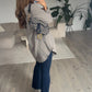 Lange Musselin-Bluse - NAHA