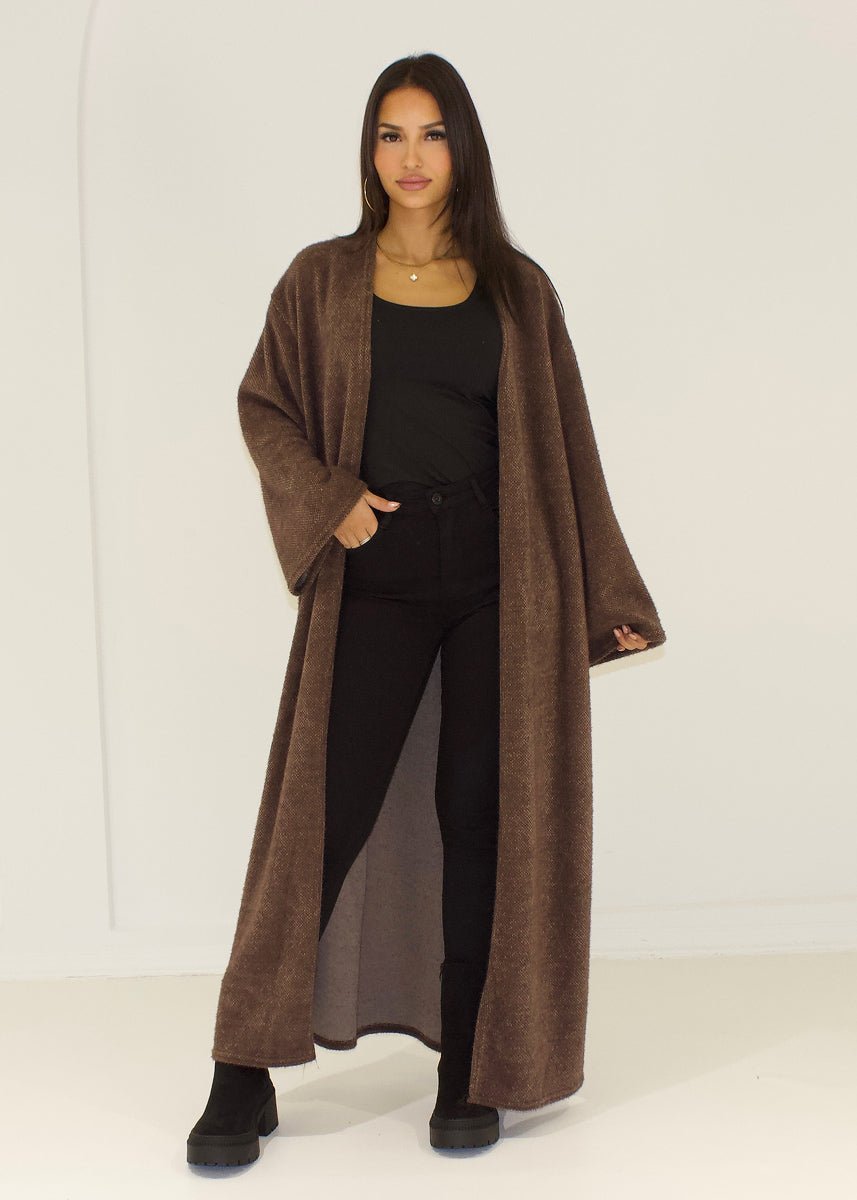 Langer Damen Strickcardigan - NAHA