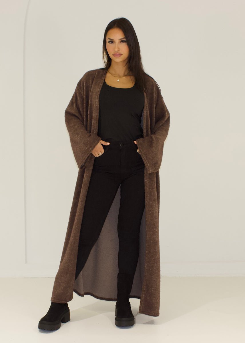 Langer Damen Strickcardigan - NAHA