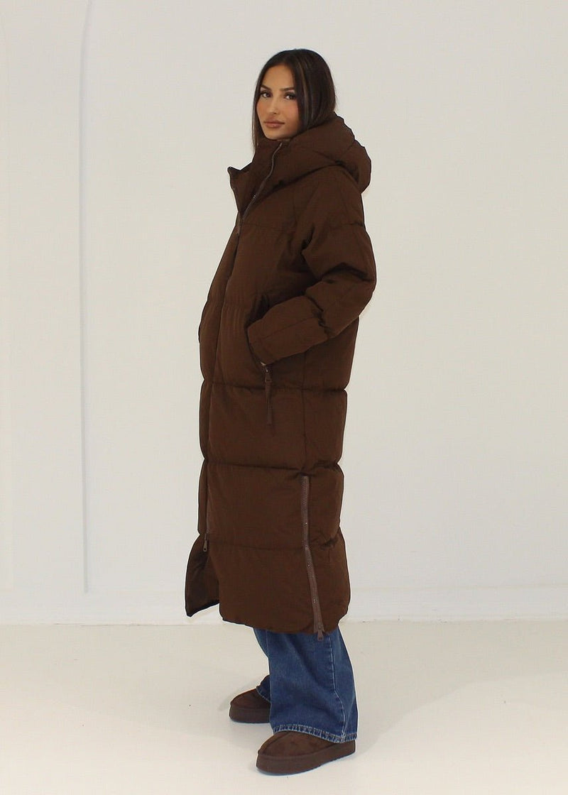 Langer Parka mit Kapuze - NAHA