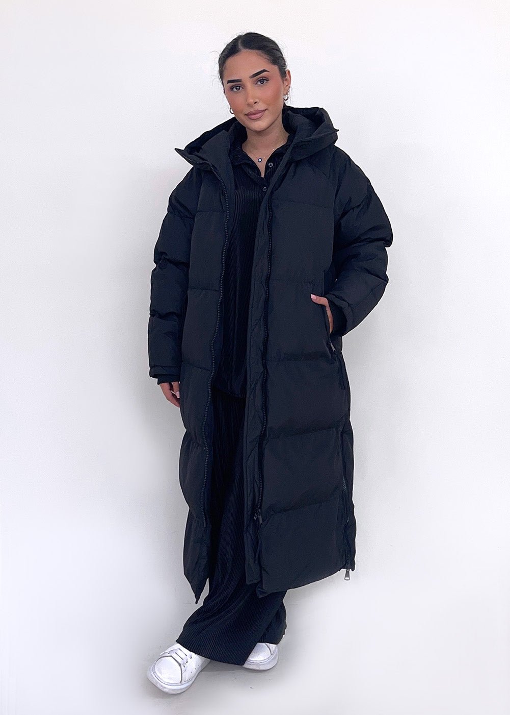 Langer Parka mit Kapuze - NAHA