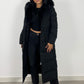 Langer Parka mit Kunstfell - NAHA