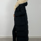 Langer Parka mit Kunstfell - NAHA