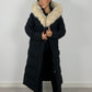 Langer Parka mit Kunstfell - NAHA