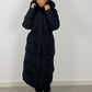 Langer Parka mit Kunstfell - NAHA