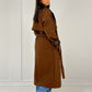 Langer Trenchcoat mit Bindegürtel - NAHA
