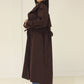 Langer Trenchcoat Stehkragen - NAHA